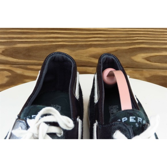 Sperry‎ Top-Sider Size 8.5 M Green Boat Shoe Shoes Fabric Women 9777574 - Picture 3 of 9